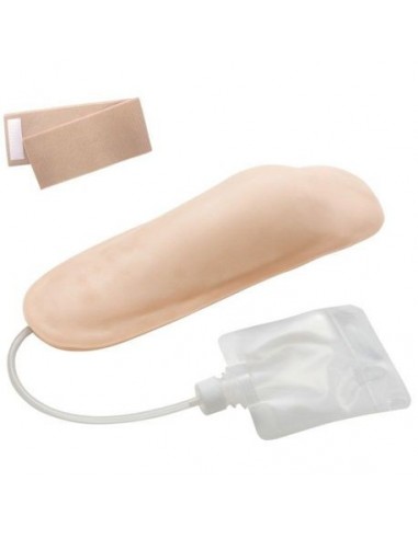 Braço vestível para treino de injeção...