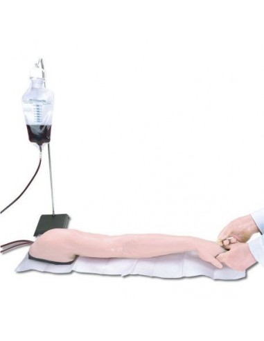 Braço de treino para injecções...