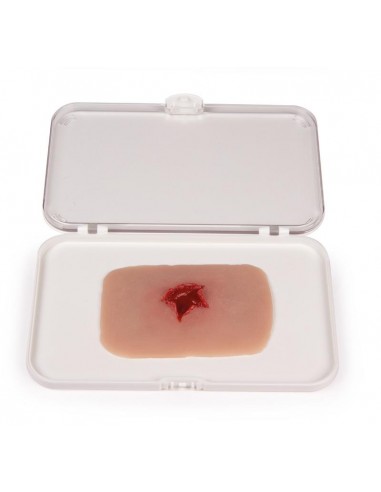 Moulage e simulação de ferimento de...